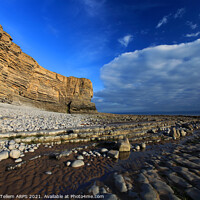 Buy canvas prints of Nash Point, Glamorgan Heritage Coast, South Wales by Geraint Tellem ARPS