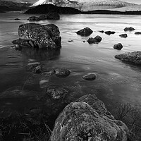 Buy canvas prints of Loch Nah Achlaise, Rannoch Moor, Scotland, UK by Geraint Tellem ARPS