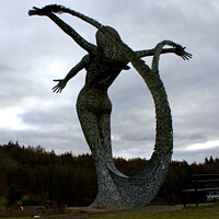 Buy canvas prints of Arria - The Angel of the Nauld by ANN RENFREW