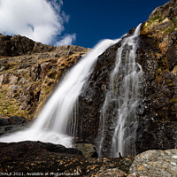 Buy canvas prints of Levers water waterfall in the lake district Coniston Cumbria 524 by PHILIP CHALK