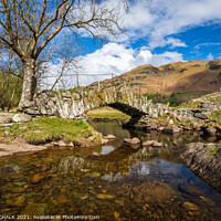 Buy canvas prints of Slaters bridge in the lake district 583 by PHILIP CHALK