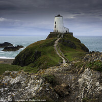 Buy canvas prints of Tyr Mawr lighthouse Anglesey Wales 596 by PHILIP CHALK