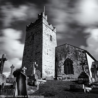 Buy canvas prints of Others St Trillio's church Rhos on sea north wales 623  by PHILIP CHALK