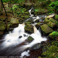 Buy canvas prints of Wyming brook in the Peak district 629 by PHILIP CHALK