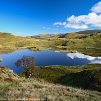 Buy canvas prints of Angle tarn in the lake district  664 by PHILIP CHALK