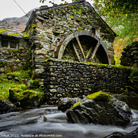 Buy canvas prints of Borrowdale water mill 665 by PHILIP CHALK