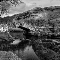 Buy canvas prints of Slaters bridge in the lake district 691 by PHILIP CHALK