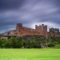 Buy canvas prints of Bamburgh castle Northumberland 725 by PHILIP CHALK