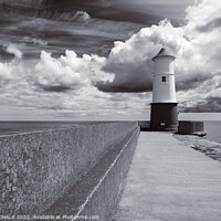 Buy canvas prints of Berwick on Tweed lighthouse 737 by PHILIP CHALK