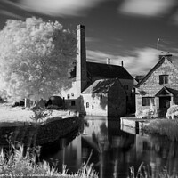 Buy canvas prints of Lower Slaughter in the Cotswolds 809 by PHILIP CHALK