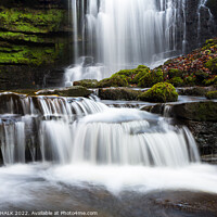 Buy canvas prints of Majestic waterfalls in the Yorkshire dales. 811   by PHILIP CHALK