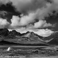 Buy canvas prints of Mountain range on the Isle of Skye 819 by PHILIP CHALK