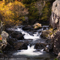Buy canvas prints of Waterfalls on Torver beck in the lake district near Coniston. 838  by PHILIP CHALK