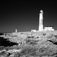 Buy canvas prints of Portland bill lighthouse 871 by PHILIP CHALK