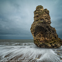Buy canvas prints of Chemical beach sea stack 881  by PHILIP CHALK
