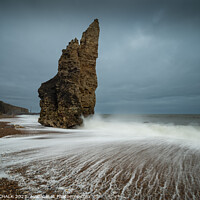 Buy canvas prints of Seaham sea stack 885 by PHILIP CHALK