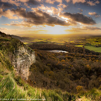 Buy canvas prints of Sutton bank sunset 890 by PHILIP CHALK