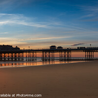 Buy canvas prints of Serene Sunrise  Cromer pier Norfolk 906 by PHILIP CHALK