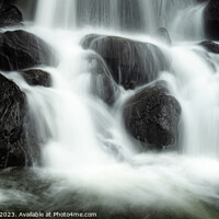 Buy canvas prints of The perfectly formed Ladore waterfalls 921  by PHILIP CHALK