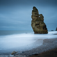Buy canvas prints of Seaham sea stack 926 by PHILIP CHALK