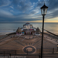 Buy canvas prints of Outdoor Cromer pier sunrise 933 by PHILIP CHALK