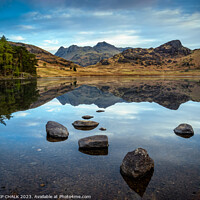 Buy canvas prints of Blea tarn reflections 941 by PHILIP CHALK