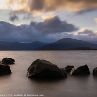 Buy canvas prints of Loch Lomand stones 952  by PHILIP CHALK