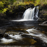 Buy canvas prints of Falls of Falloch 970 by PHILIP CHALK