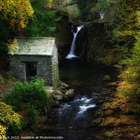 Buy canvas prints of Rydal hall stone hut 971 by PHILIP CHALK