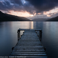 Buy canvas prints of Loch Earn blue hour 979 by PHILIP CHALK