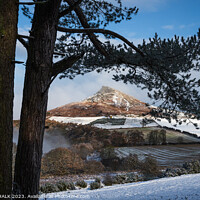 Buy canvas prints of  Roseberry topping  by PHILIP CHALK