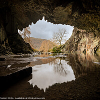 Buy canvas prints of Rydal cave Grasmere 1037 by PHILIP CHALK