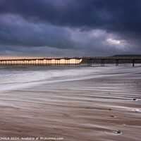 Buy canvas prints of Saltburn by the sea 1075 by PHILIP CHALK