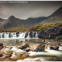 Buy canvas prints of Fairy pools waterfall on the Isle Of Skye Scotland 11 by PHILIP CHALK