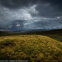 Buy canvas prints of Desolation and moody on the Yorkshire Dales by PHILIP CHALK