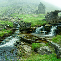 Buy canvas prints of Gunnerside Gill lead mine in the Yorkshire dales 49 by PHILIP CHALK