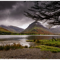 Buy canvas prints of Buttermere with Fleetwith pike in the lake district 50 by PHILIP CHALK