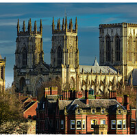Buy canvas prints of York minster from the bar walls 55 by PHILIP CHALK