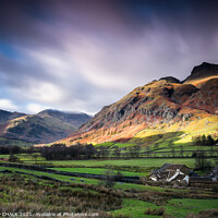 Buy canvas prints of Side house cottage in the Langdale valleys of Cumb by PHILIP CHALK