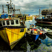 Buy canvas prints of Mevagissey fishing community in Cornwall 81  by PHILIP CHALK