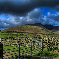 Buy canvas prints of Blencathra mountain in the lake district 86  by PHILIP CHALK