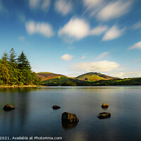 Buy canvas prints of Derwent water looking towards Keswick 96 by PHILIP CHALK
