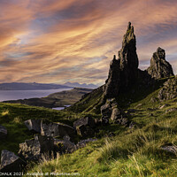 Buy canvas prints of The old man of Storr on the Isle of Skye Scotland  by PHILIP CHALK