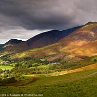 Buy canvas prints of Skiddaw looking from Latrigg fell 99 by PHILIP CHALK