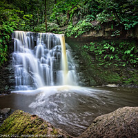 Buy canvas prints of Goit stock lower waterfalls. 114  by PHILIP CHALK