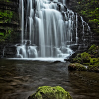 Buy canvas prints of Scalerber force in the Yorkshire dales 129 by PHILIP CHALK