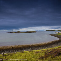 Buy canvas prints of Coral beach on the Isle of Skye Scotland 134 by PHILIP CHALK