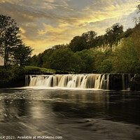 Buy canvas prints of Wainwath falls in the Yorkshire dales Keld 135 by PHILIP CHALK