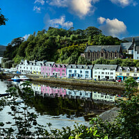 Buy canvas prints of Portree town on the Isle of Skye 187 by PHILIP CHALK
