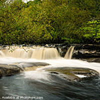 Buy canvas prints of Wain Wath lower falls in The Yorkshire dales 193 by PHILIP CHALK